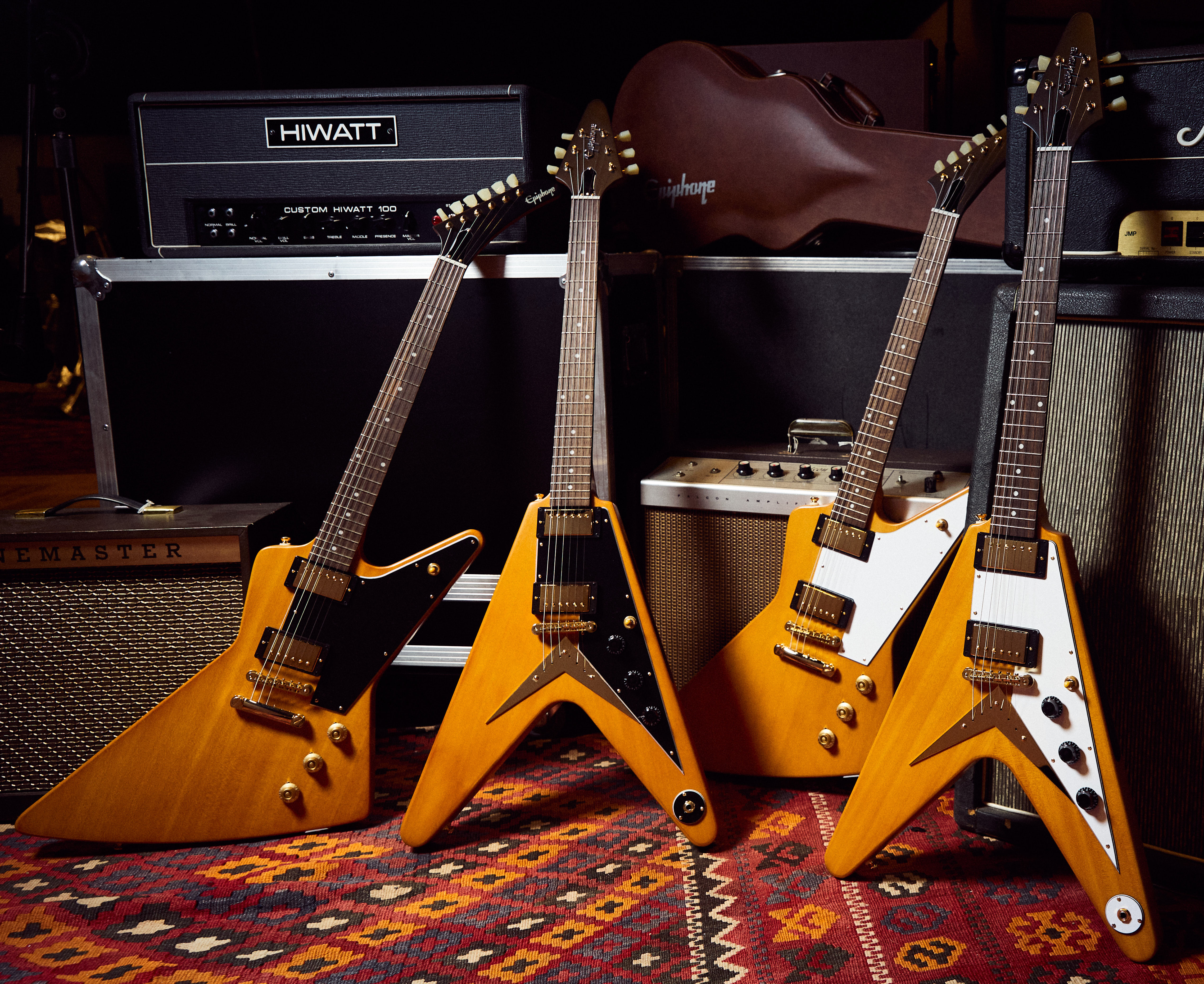 Nuevas Epiphone 1958 Korina Explorer y Flying V desarrolladas en